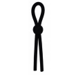 LASSY SILICONE COCK RING - BLACK